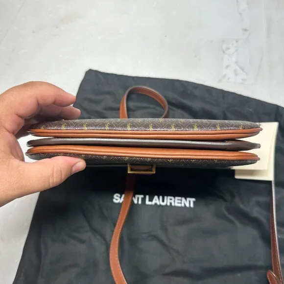 SAINT LAURENT Saint Laurent Satchel Le Monogram Shoulder Bag 568604 Leather - Picture 9 of 12